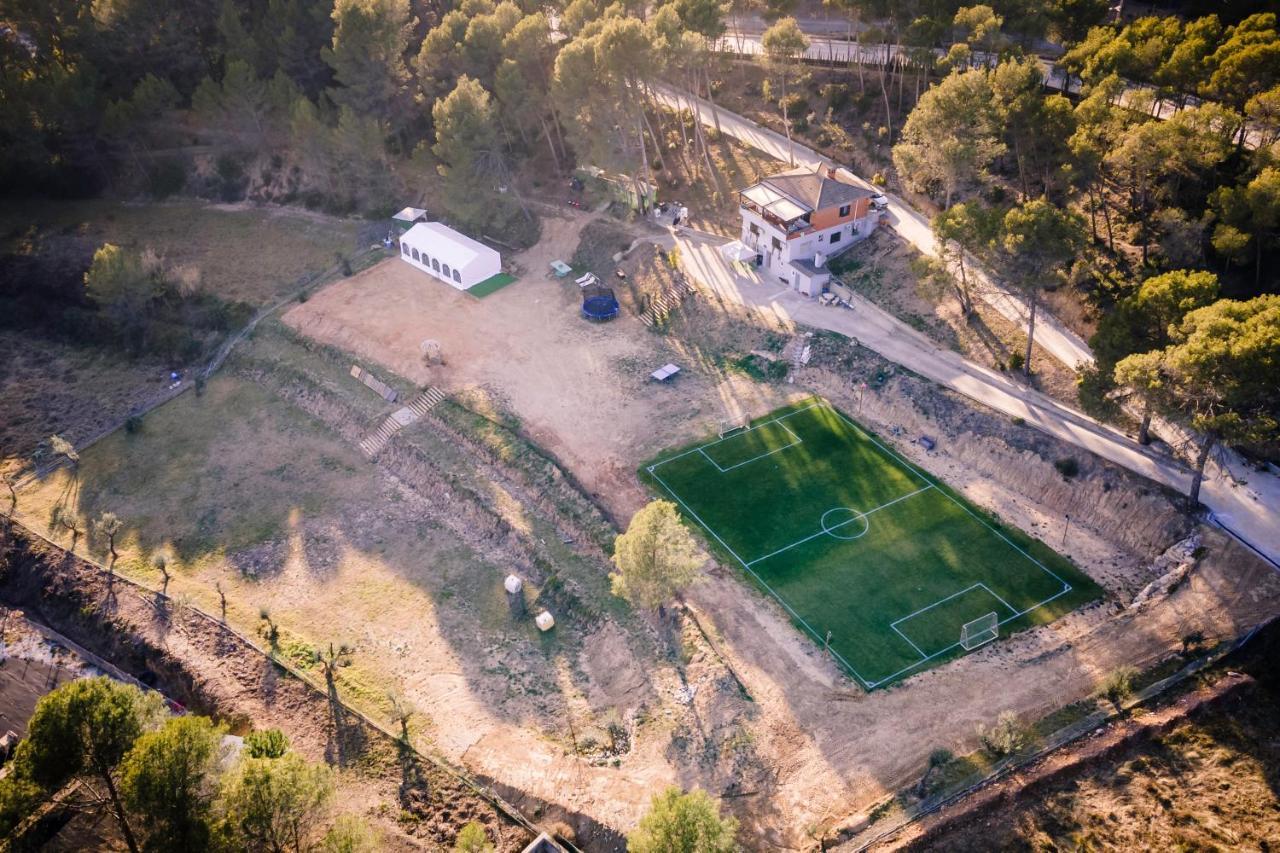 Villa Chetrus Casa En Plena Naturaleza Rubí Eksteriør billede